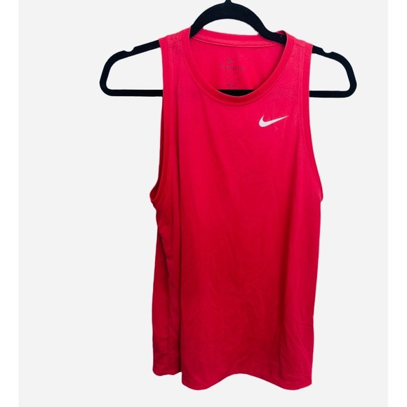 Nike The Nike Tee Hot Pink Tank To Athletic Shirt Sleeveless Size Small - Picture 1 of 5